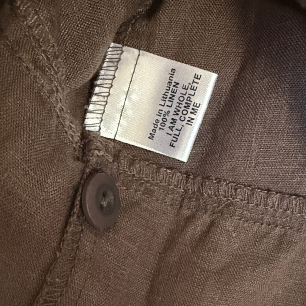 Flax Button Down Shirt - image 6